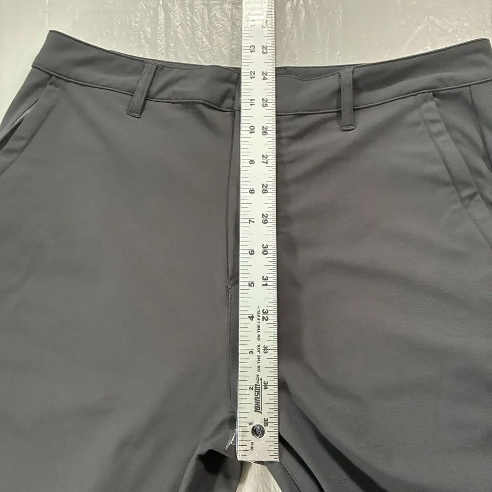 Legends Aviation Pants Gray Performance Stretch Casual Chino Golf 32x29 - FLAW